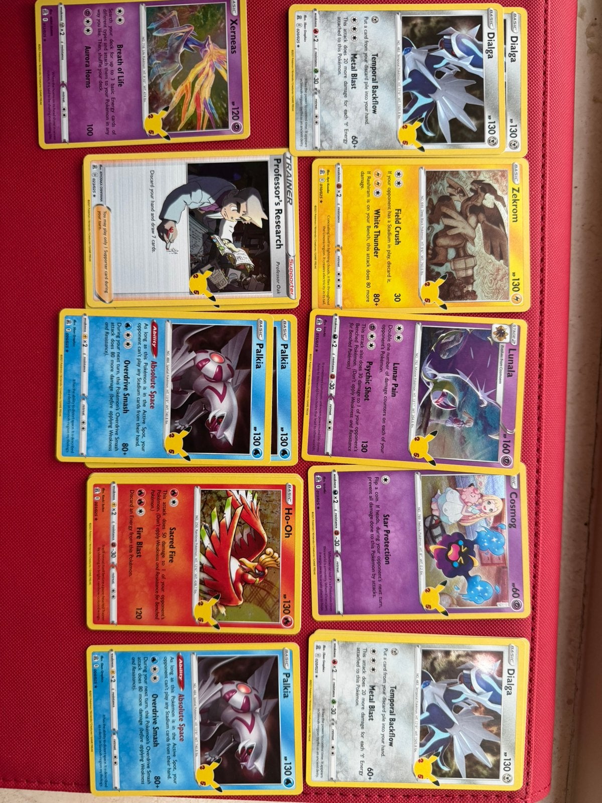 Pokemon Celebrations 25th Holos, Ophalen of Verzenden, Zo goed als nieuw