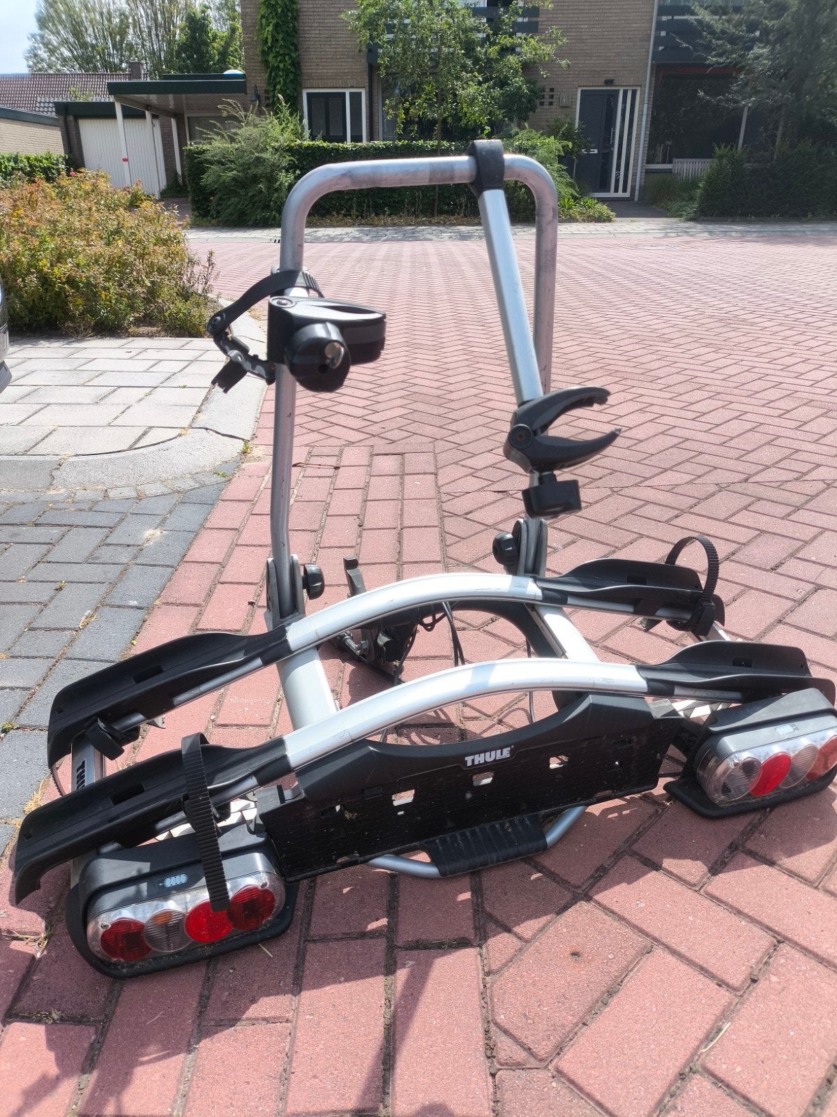 Thule Fietsendrager voor Thule afneembare trekhaak, Ophalen, Zo goed als nieuw, 2 fietsen, Trekhaakdrager