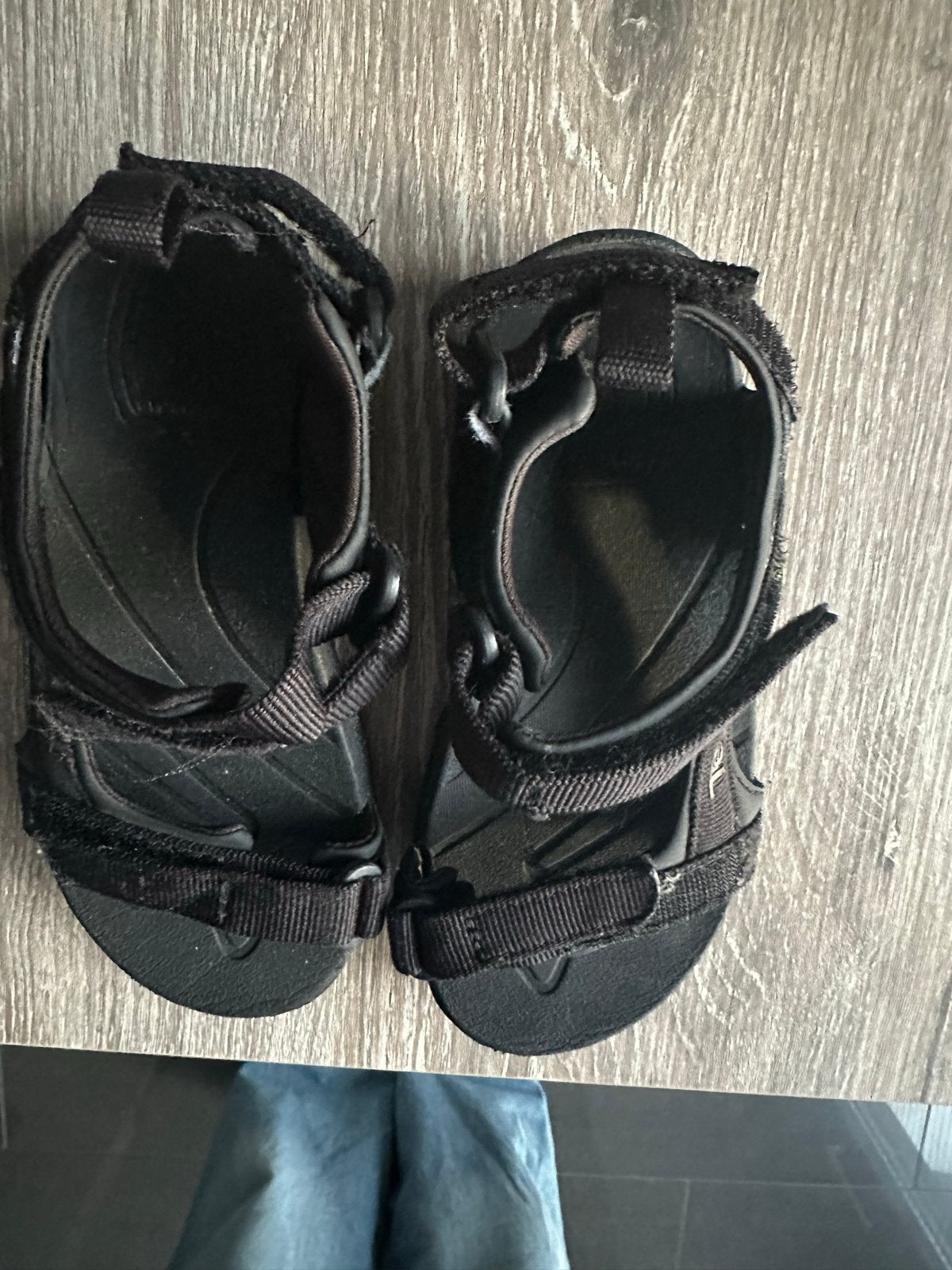 TEVA sandalen voor kinderen - Zwart, Gebruikt, Jongen of Meisje, Overige typen, Ophalen of Verzenden