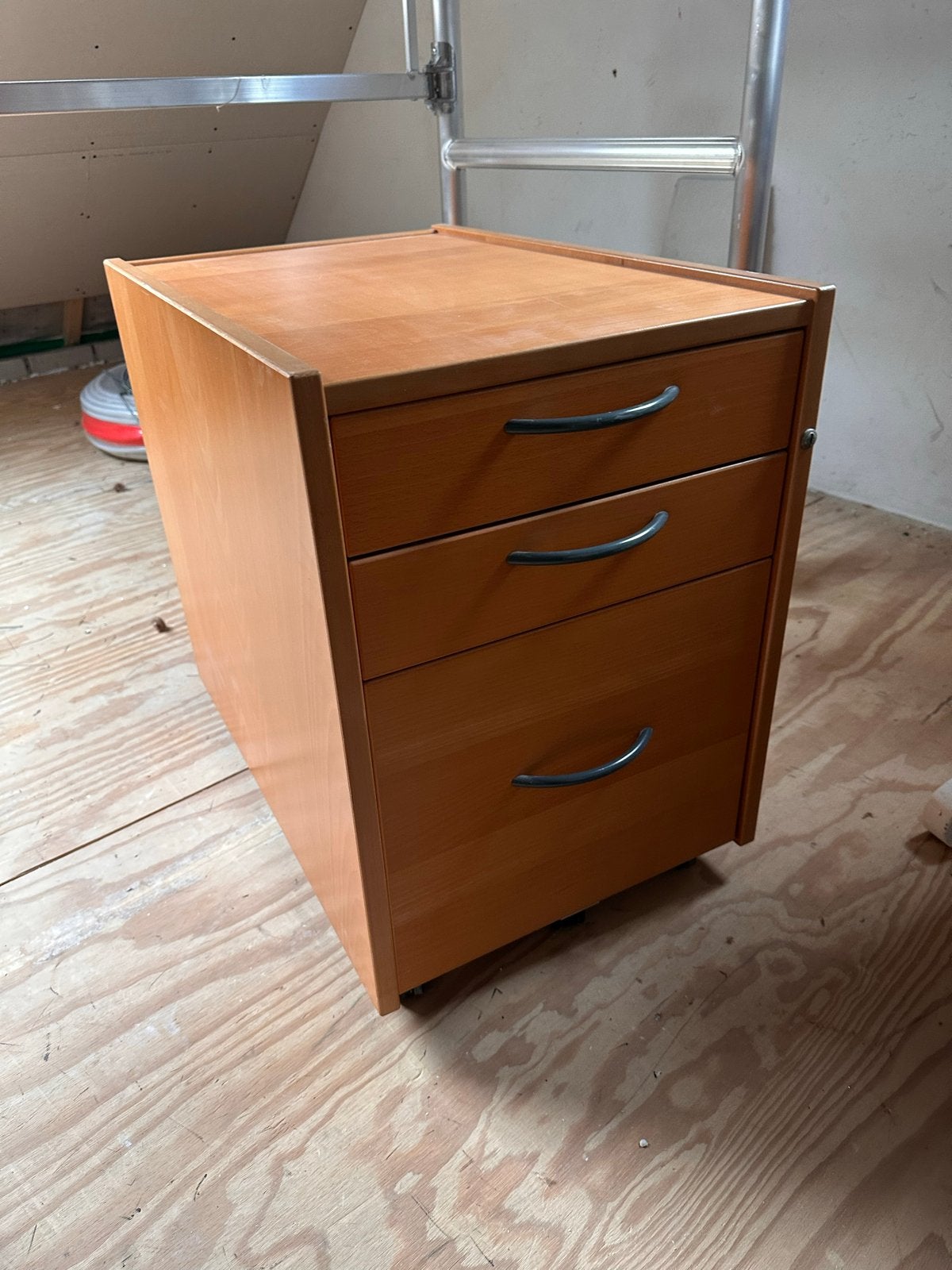 Ikea bureau Ladenblok met 3 Lades uit Effektiv serie, Ophalen, Minder dan 50 cm, Gebruikt, 3 of 4 laden