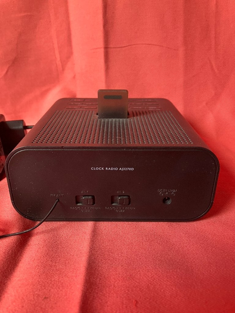 Klokradio/wekker, Audio, Tv en Foto, Ophalen of Verzenden, Gebruikt, Overige typen