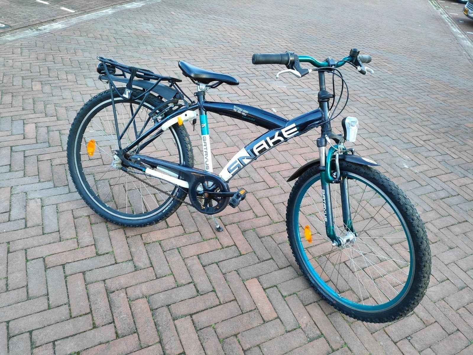 Batavus snake fiets 26 inch met 3 speed, 26 inch of meer, Terugtraprem, Versnellingen, Ophalen of Verzenden