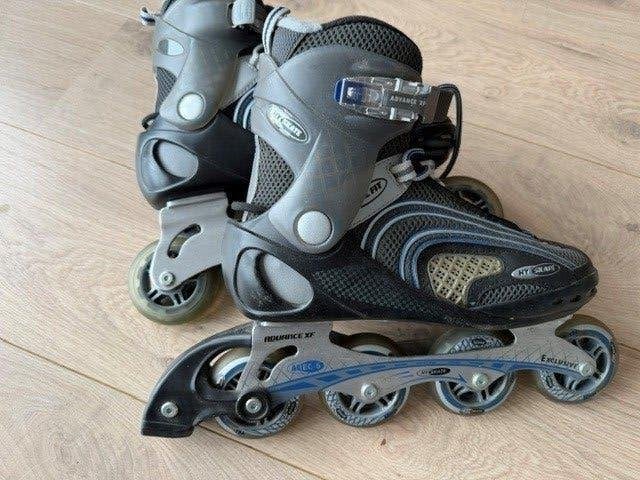 Skates nlauw maat 41, Sport en Fitness, Skeelers, Overige merken, Dames, Ophalen of Verzenden, Zo goed als nieuw