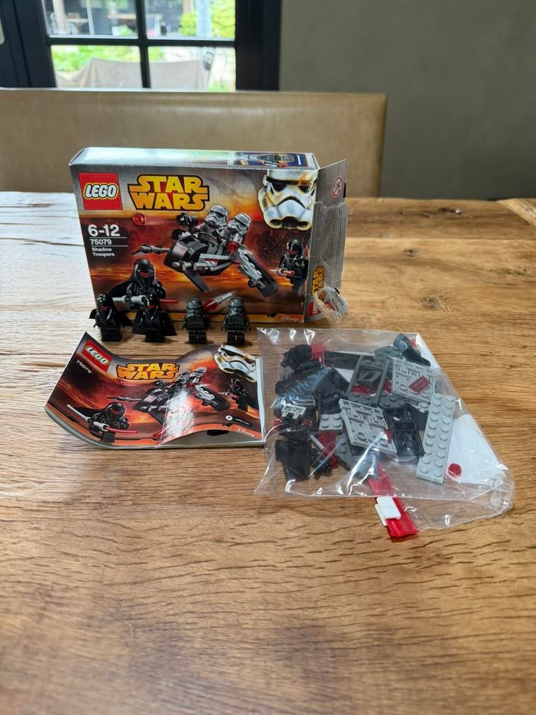Lego star wars set 75079 shadow troopers compleet met doos, Star Wars, Lego, Ophalen of Verzenden, Zo goed als nieuw