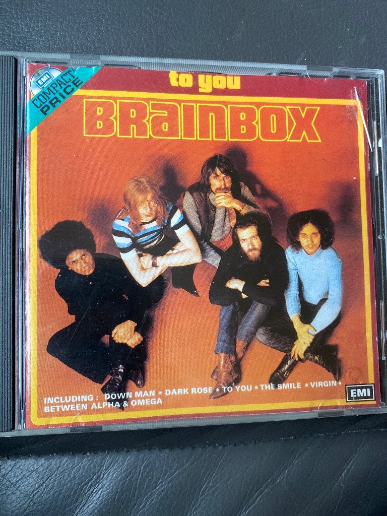 Brainbox - To You CD (1988) - Classic Rock, Ophalen of Verzenden, 1980 tot heden, Gebruikt, Jazz en Blues