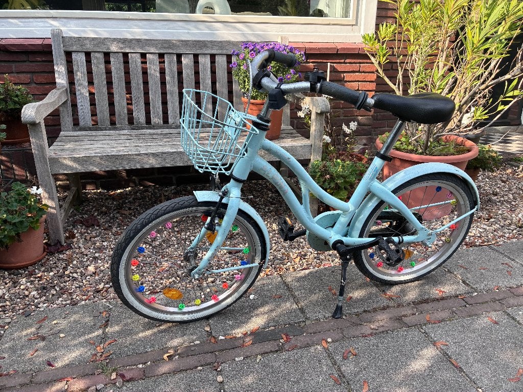 Alpina Ocean 18inch meisjesfiets, Fietsen en Brommers, Ophalen, Terugtraprem, Gebruikt, Handrem