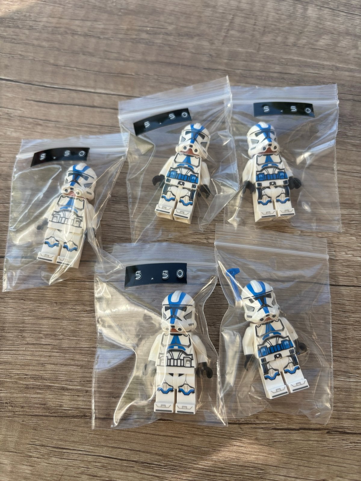 Lego Star Wars 501st Clone Trooper minifigure PER STUK!, Kinderen en Baby's, Speelgoed | Bouwstenen, Ophalen of Verzenden, Nieuw