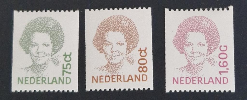 Nederland 1991 - nvph 1488a-1489a-1497a -  Koningin Beatrix, Verzenden, Na 1940, Postfris