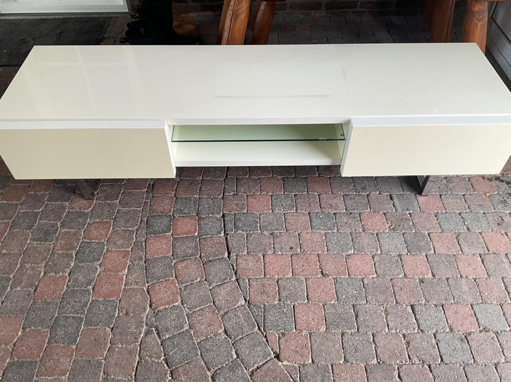 TV meubel, Huis en Inrichting, Kasten | Televisiemeubels, Ophalen, Minder dan 50 cm, Gebruikt, Minder dan 100 cm