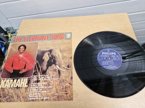 lp kamahl the elephant song, Ophalen of Verzenden