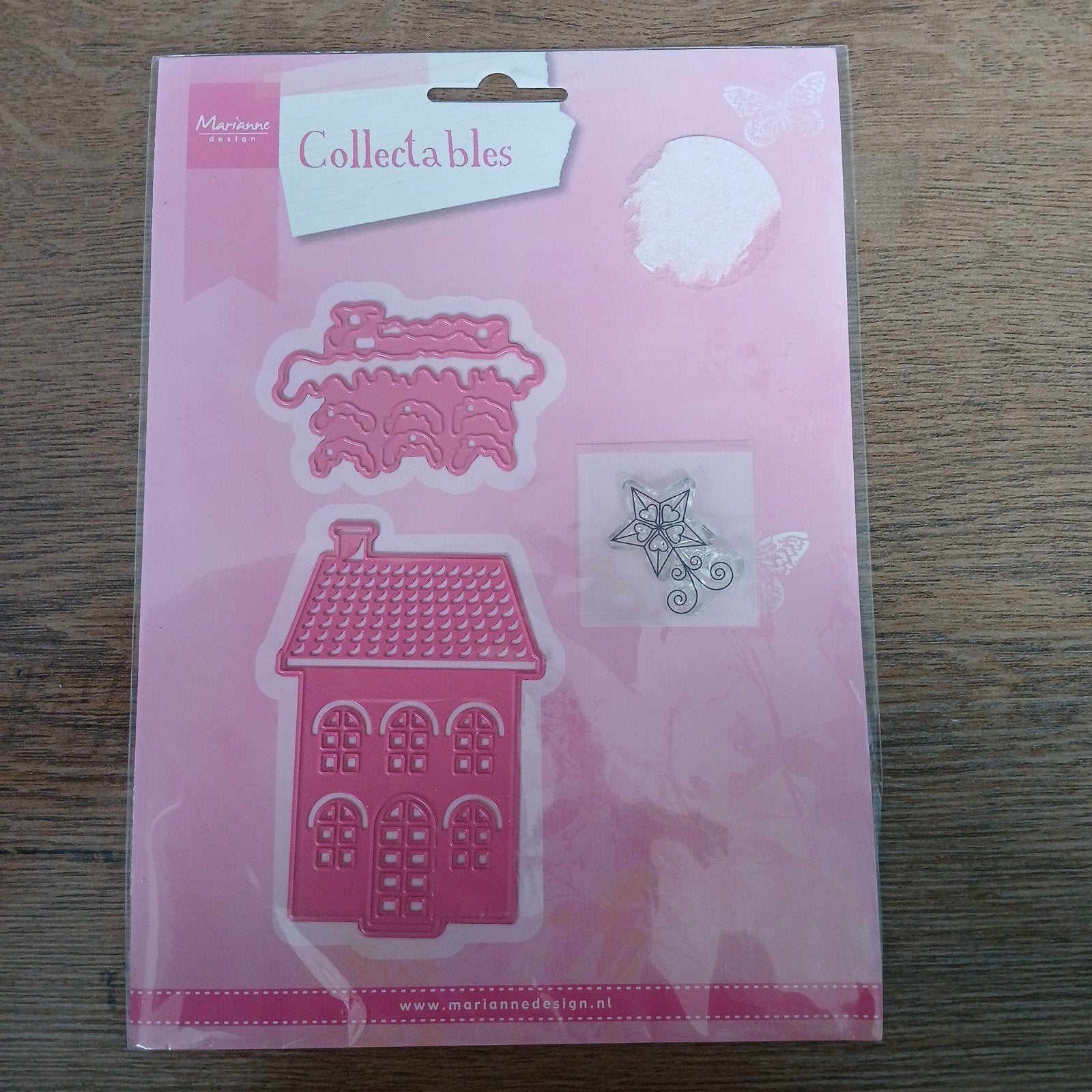 Marianne Design Collectables snijmal huisje en sneeuw, Ophalen of Verzenden, Nieuw, Overige thema's, Pons of Mal
