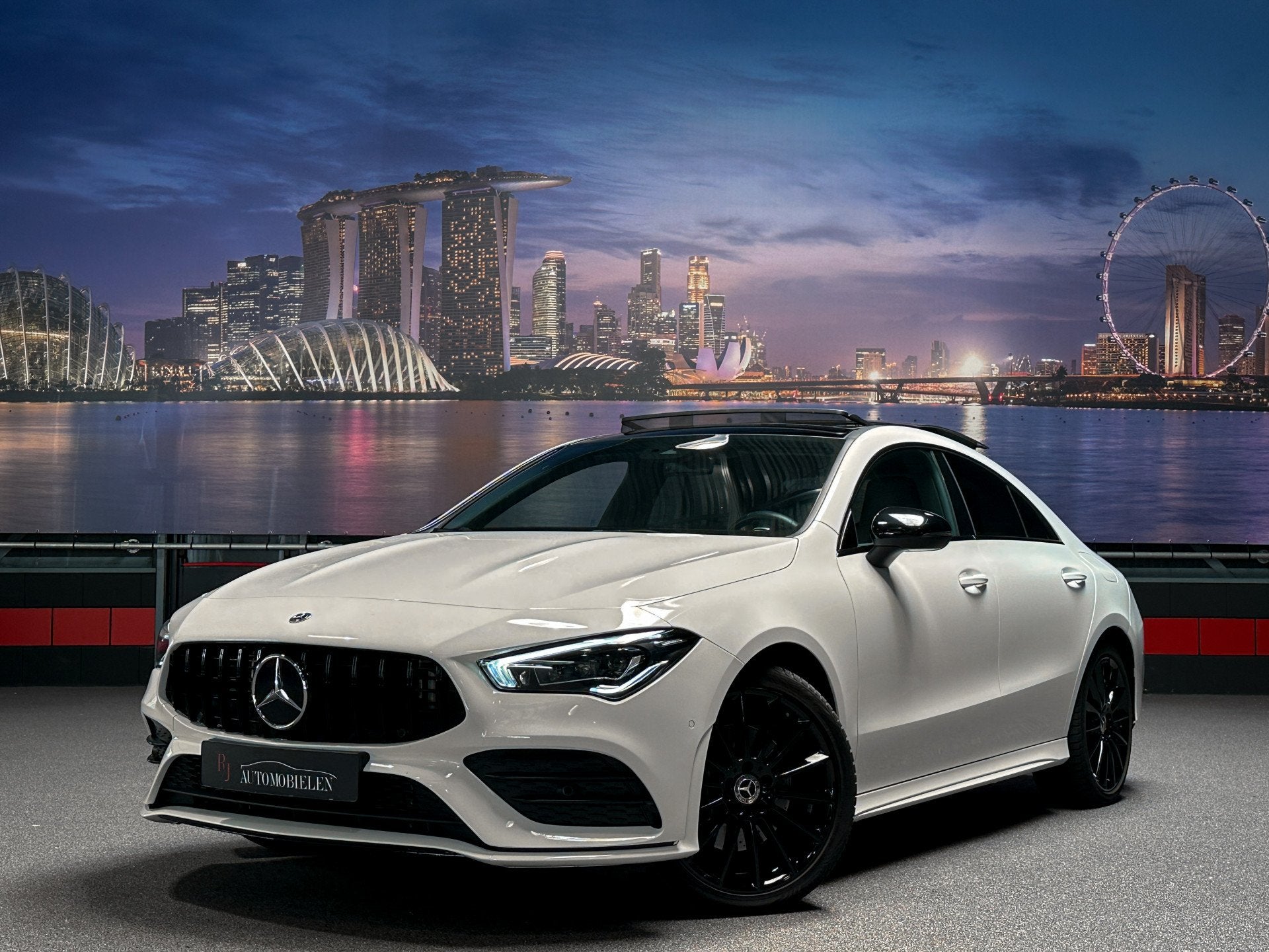 Mercedes-Benz CLA-Klasse CLA 250 e AMG Memory|CameraPanorama, Gebruikt, 4 cilinders, Wit, Origineel Nederlands