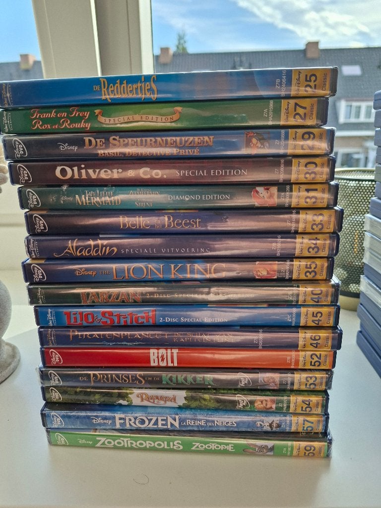DISNEY dvd's ! NU OF NOOIT SLECHTS 2 EURO !!!, Cd's en Dvd's, Dvd's | Tekenfilms en Animatie, Europees, Alle leeftijden, Ophalen of Verzenden