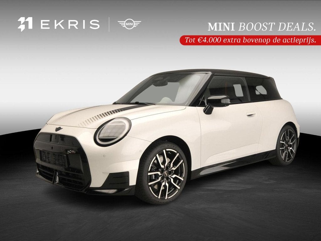 MINI Cooper SE John Cooper Works Uitvoering | XL Pakket, Auto's, Mini, Stof, Zwart, 4 stoelen, 218 pk