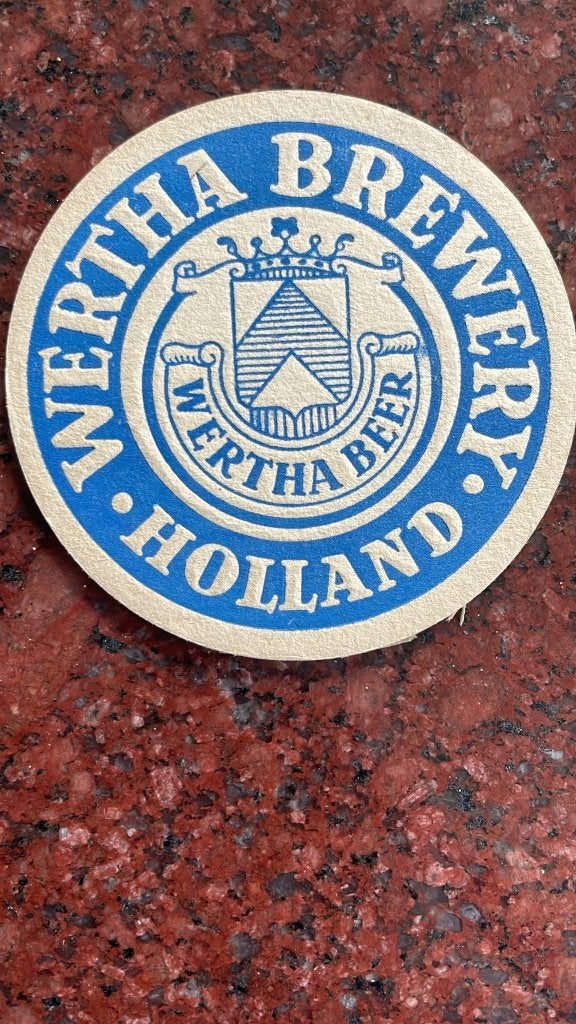 Wertha Bier Nederland A012, Verzenden, Zo goed als nieuw, Viltje(s), Overige merken