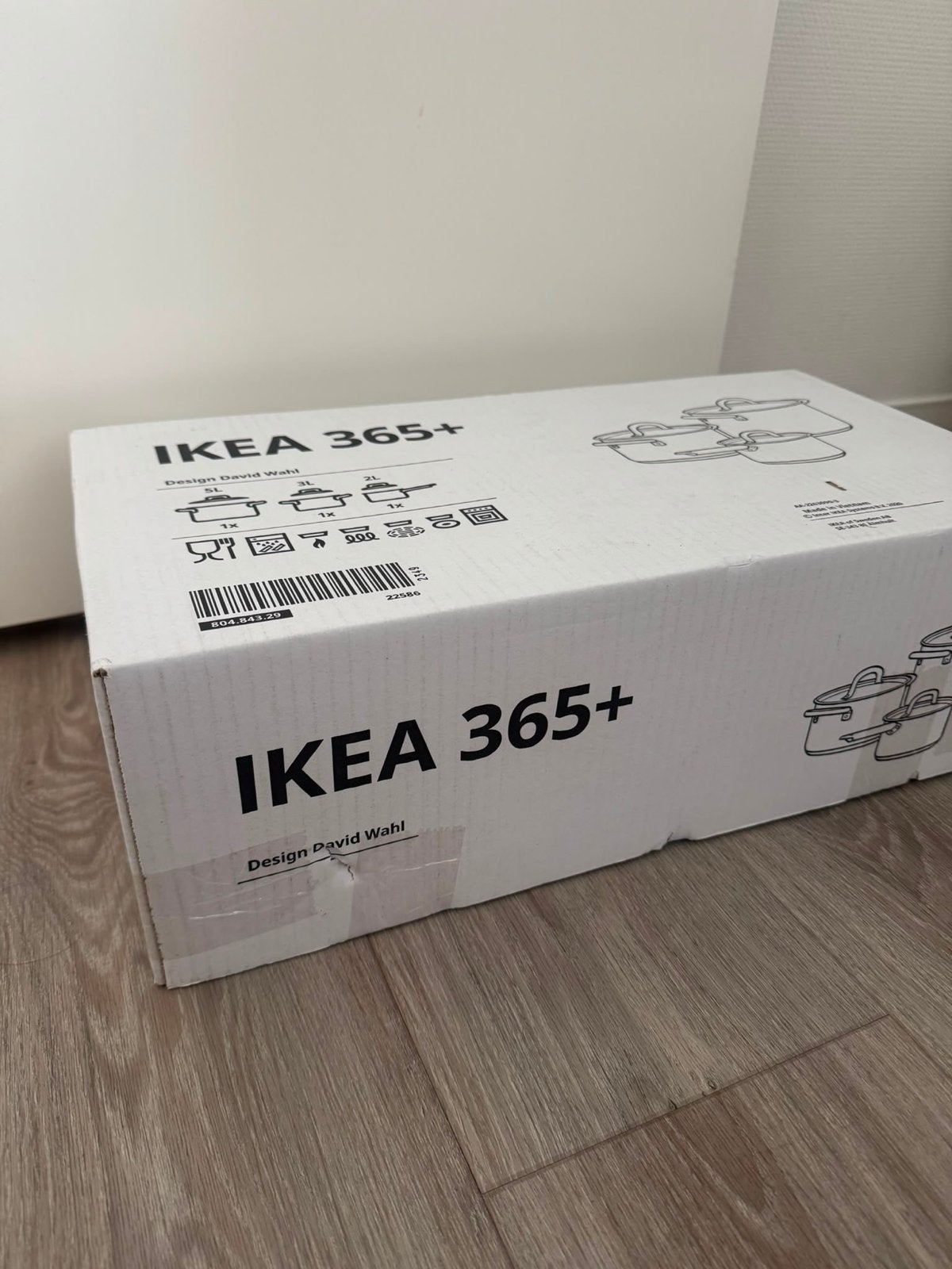 IKEA 365+ Pannenset - Nieuw in doos, Met deksel, Nieuw, Pannenset, Ophalen of Verzenden