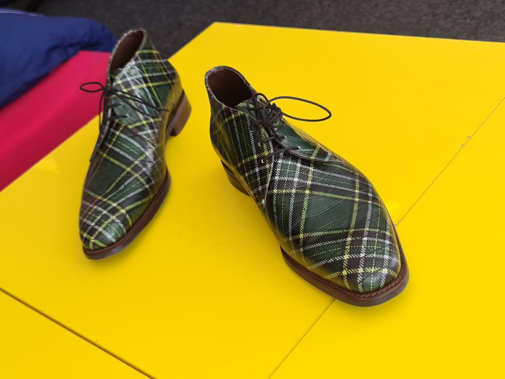 Floris Van Bommel half hoog schoenen met groene kleur 44, Overige kleuren, Verzenden, Floris van Bommel, Nieuw