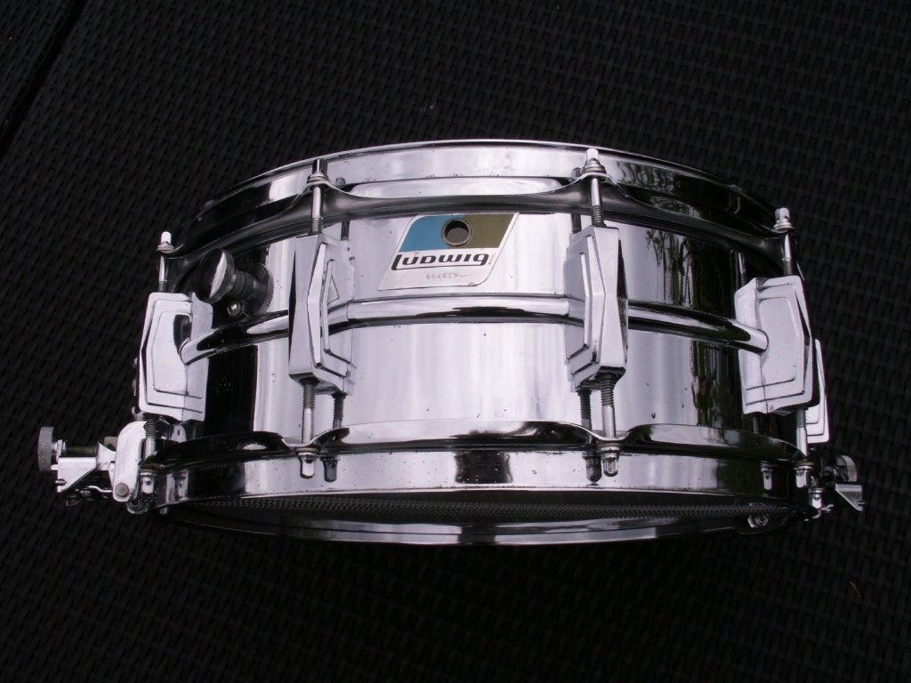 Ludwig Super Sensitive snare drum 14x5  1971 Supraphonic, Ophalen of Verzenden, Gebruikt, Ludwig