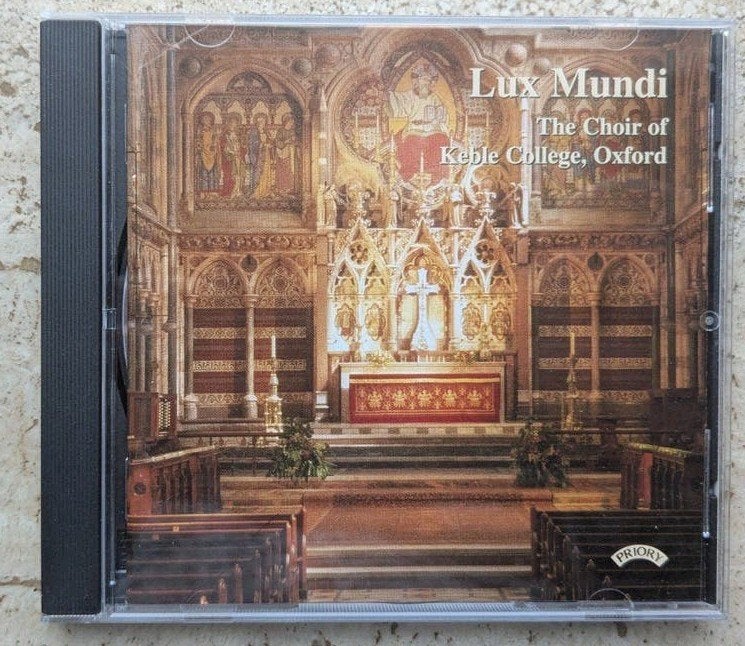 Lux Mundi - The Choir of Keble College Oxford, Gebruikt, Overige componisten, Inclusief doosje, Middeleeuwen en Renaissance