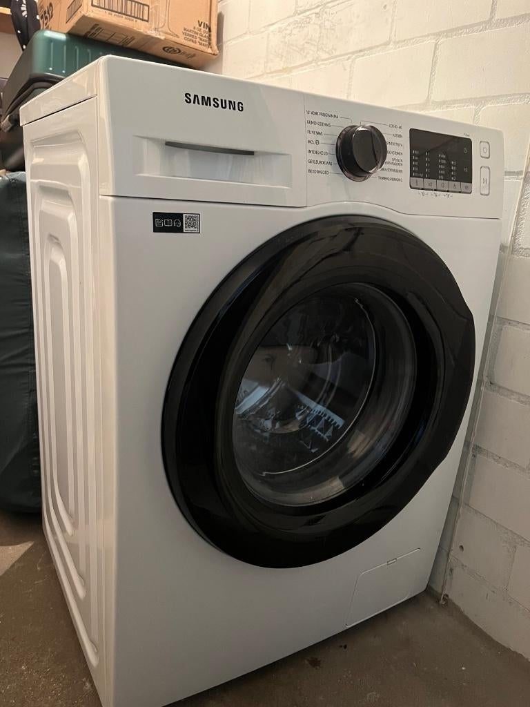 Wasmachine Samsung EcoBubble 9kg, Witgoed en Apparatuur, Ophalen, 1200 tot 1600 toeren, 8 tot 10 kg, Zo goed als nieuw