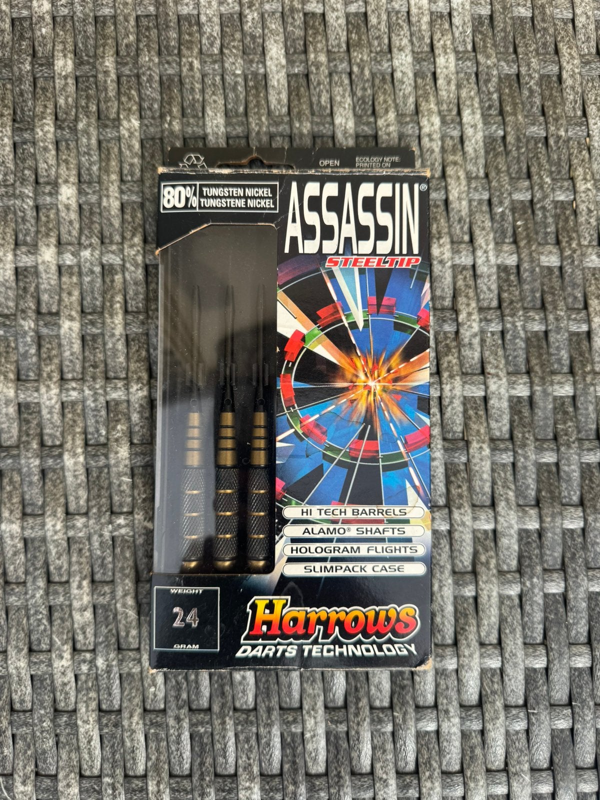 Harrows Assassin Steeltip Darts van 24 gram Nieuw, Ophalen, Nieuw, Pijlen