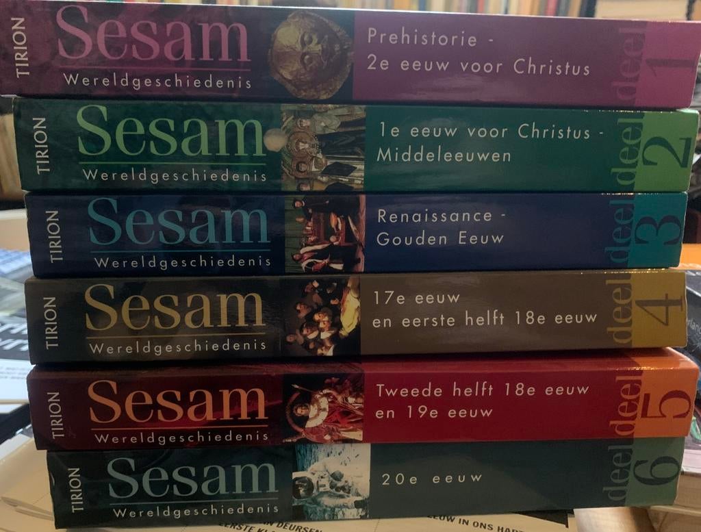 Sesam wereldgeschiedenis boeken, Boeken, Ophalen of Verzenden, Zo goed als nieuw