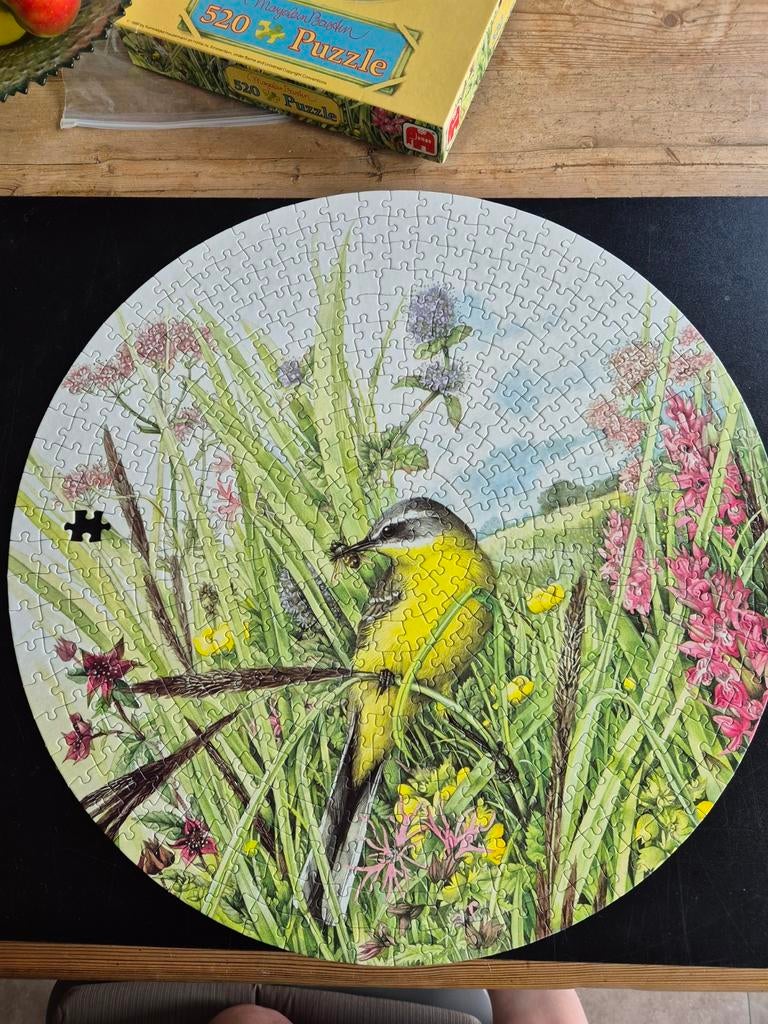 Puzzel rond, Ophalen, 500 t/m 1500 stukjes, Gebruikt