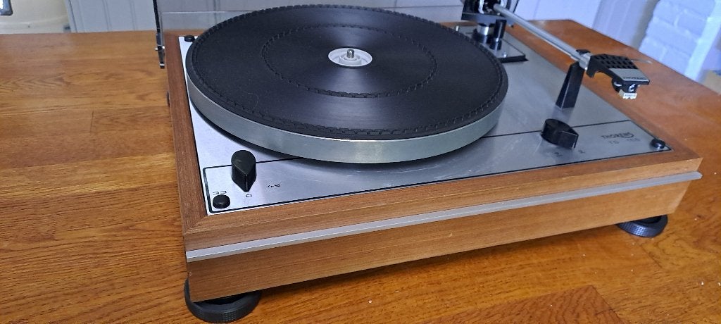 Thorens TD166 MKI platenspeler in prima staat, Ophalen of Verzenden, Gebruikt, Platenspeler, Thorens