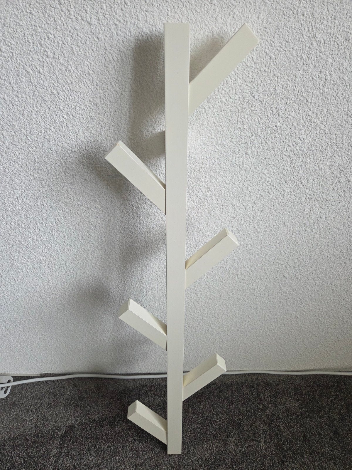 Kapstok Tjusig Ikea wit, Zo goed als nieuw, Minder dan 100 cm, Hout, Ophalen