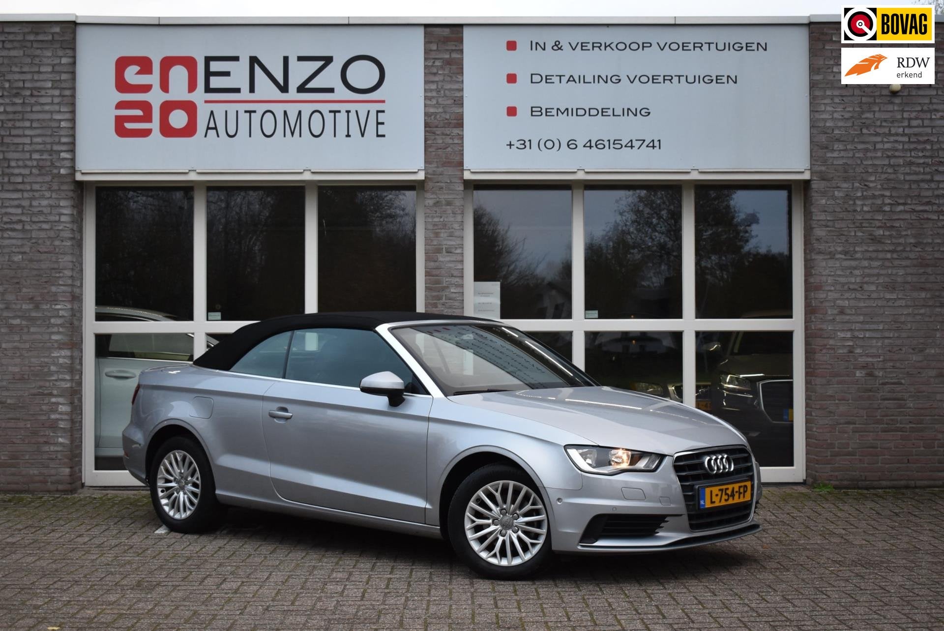Audi A3 Cabriolet 1.4 TFSI Ambiente Pro Line Plus Cabrio Dea, Auto's, Audi, Dealer onderhouden, Gebruikt, 4 cilinders, Leder