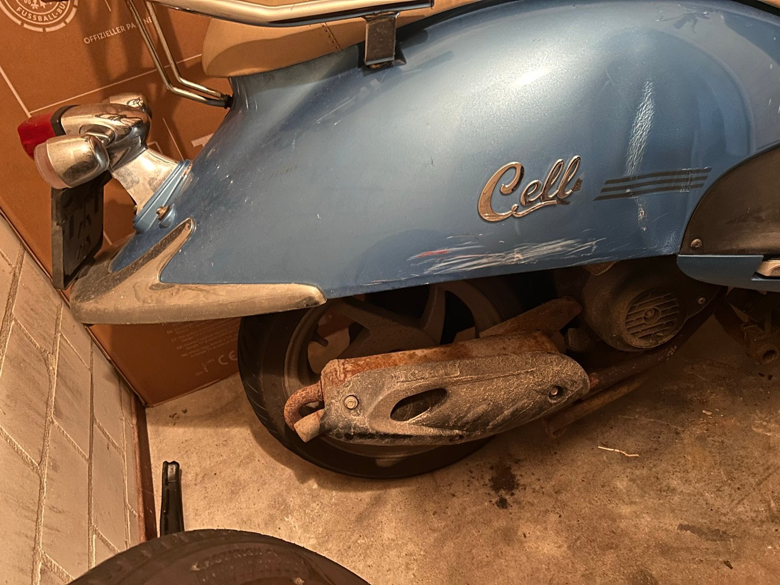 Cell Scooter - Opknapper met startproblemen, Ophalen, Gebruikt, Benzine, Overige merken