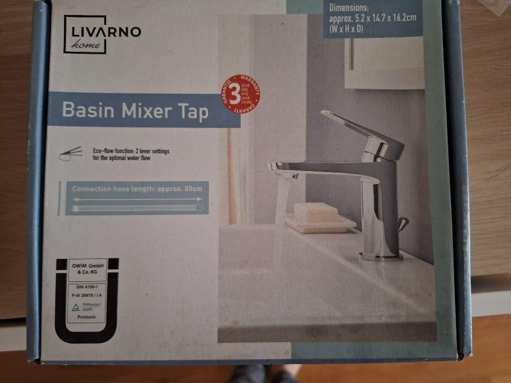 LIVARNO Wastafelkraan (Basin mixer Tap ), Huis en Inrichting, Badkamer | Badkamermeubels, Ophalen, Minder dan 50 cm, Overige typen