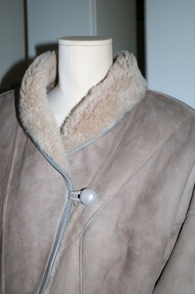 prachtige lammy coat (Christ) boterzacht en heerlijk warm 38, Maat 38/40 (M), Verzenden, Beige, Christ?