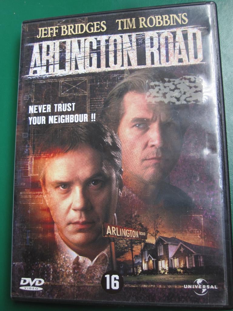 Arlington Road (1999), Cd's en Dvd's, Dvd's | Thrillers en Misdaad, Zo goed als nieuw, Actiethriller, Vanaf 16 jaar, Ophalen of Verzenden