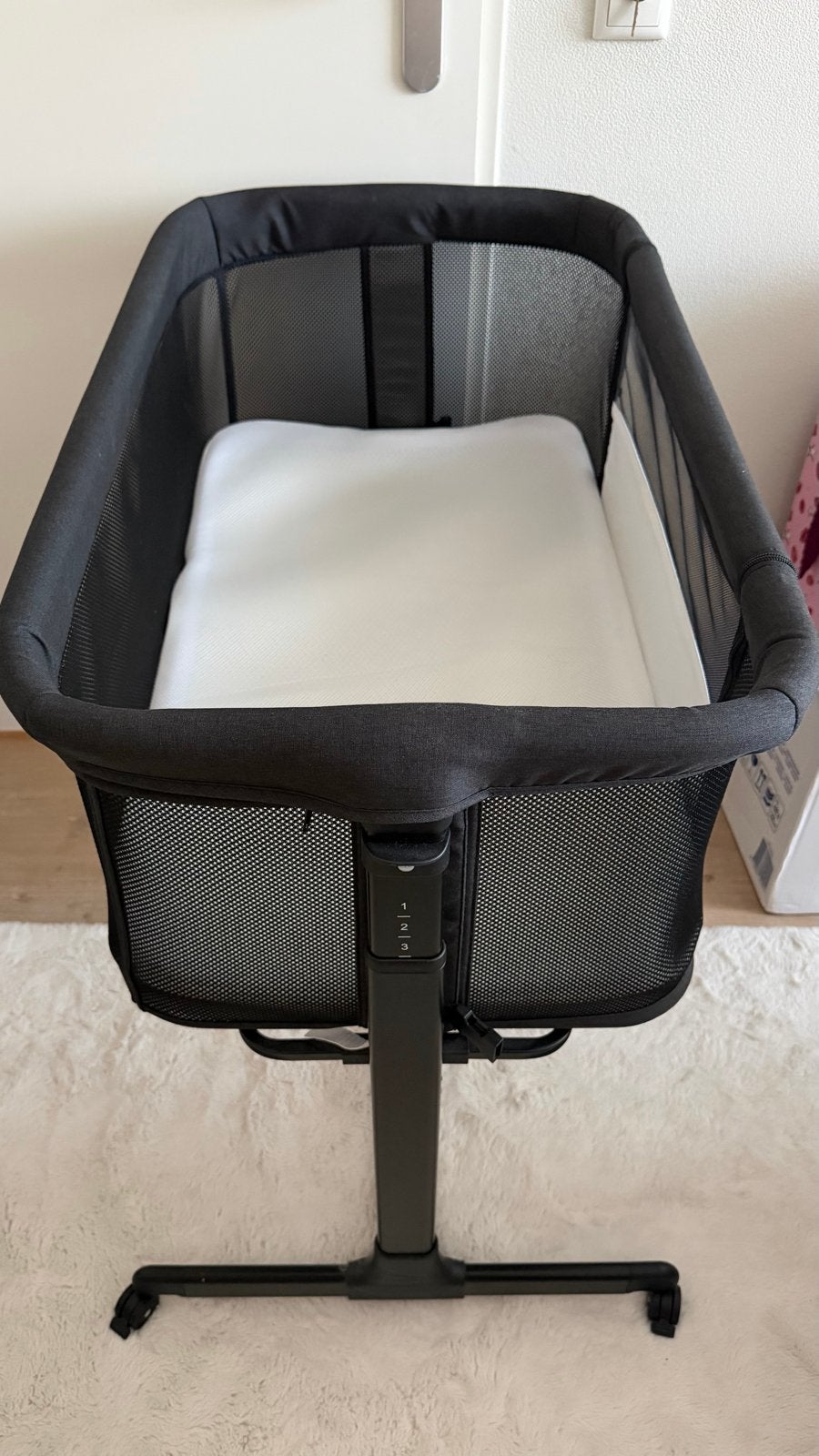 Co-sleeper + hele fijne ZZZOOO Topper, Kinderen en Baby's, Ophalen, Zo goed als nieuw, Wieg