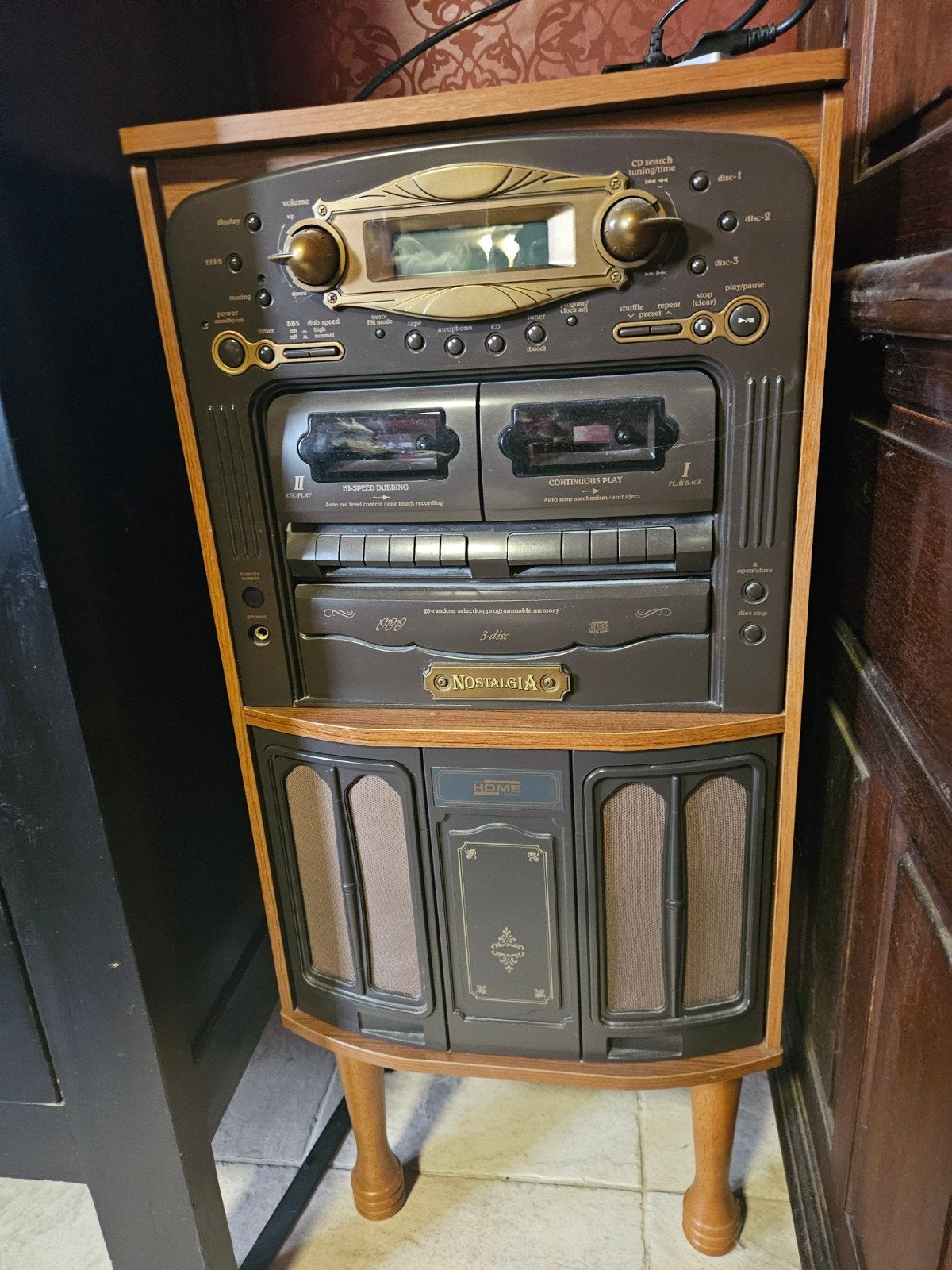 nostalgia radio cassettebandjes speler, Ophalen