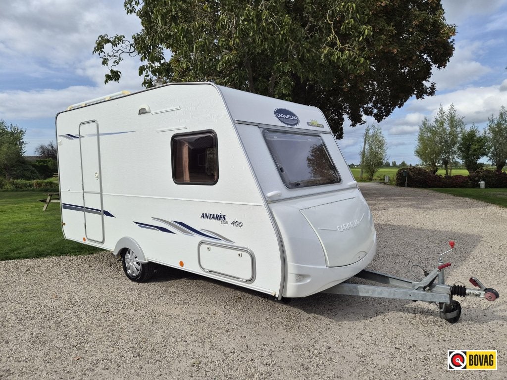 Caravelair Antares 400, Standaardzit, 750 - 1000 kg, 4 tot 5 meter, Lengtebed