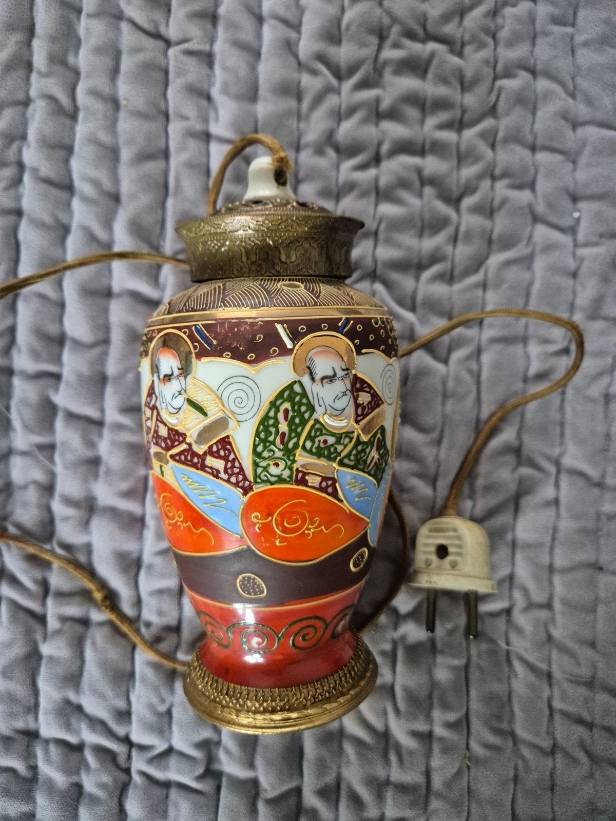 Vintage Aerozon lampje met bakelieten stekker, Ophalen of Verzenden