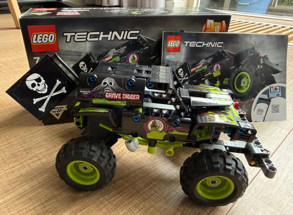 Lego 42118 Monster Jam Grave Digger, Ophalen, Zo goed als nieuw