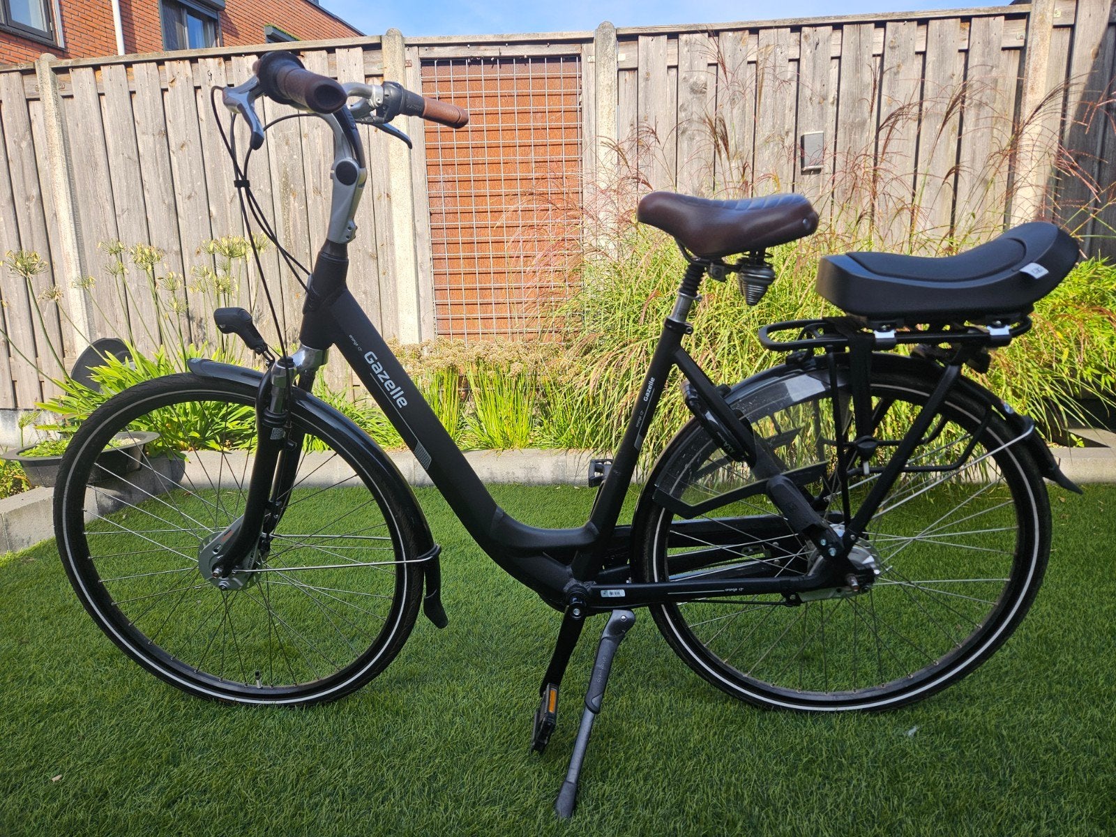 Gazelle Orange C7 Damesfiets met 7 versnellingen, Ophalen, Velgrem, Versnellingen, Gazelle