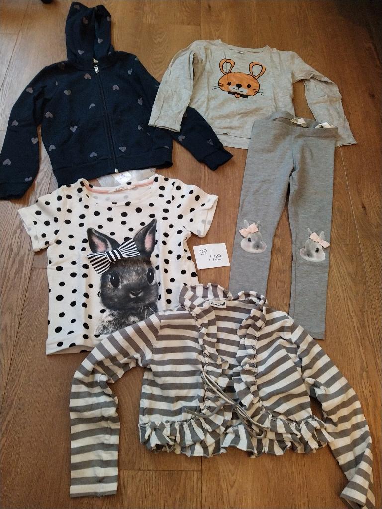 23. Kleding meisje - Maat 122 / 128, Ophalen of Verzenden, Gebruikt, Maat 128