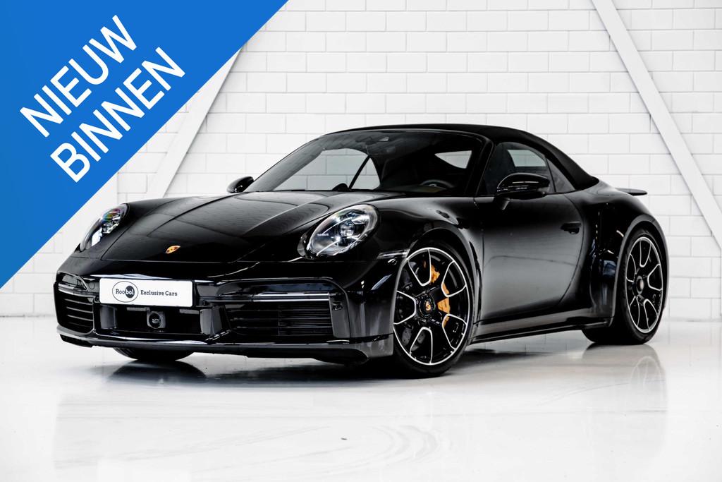 Porsche 911 Cabrio 3.8 Turbo S *NP 360.000* l Akrapovic l Bu, Auto's, Porsche, Automaat, Gebruikt, Cabriolet, 4 stoelen