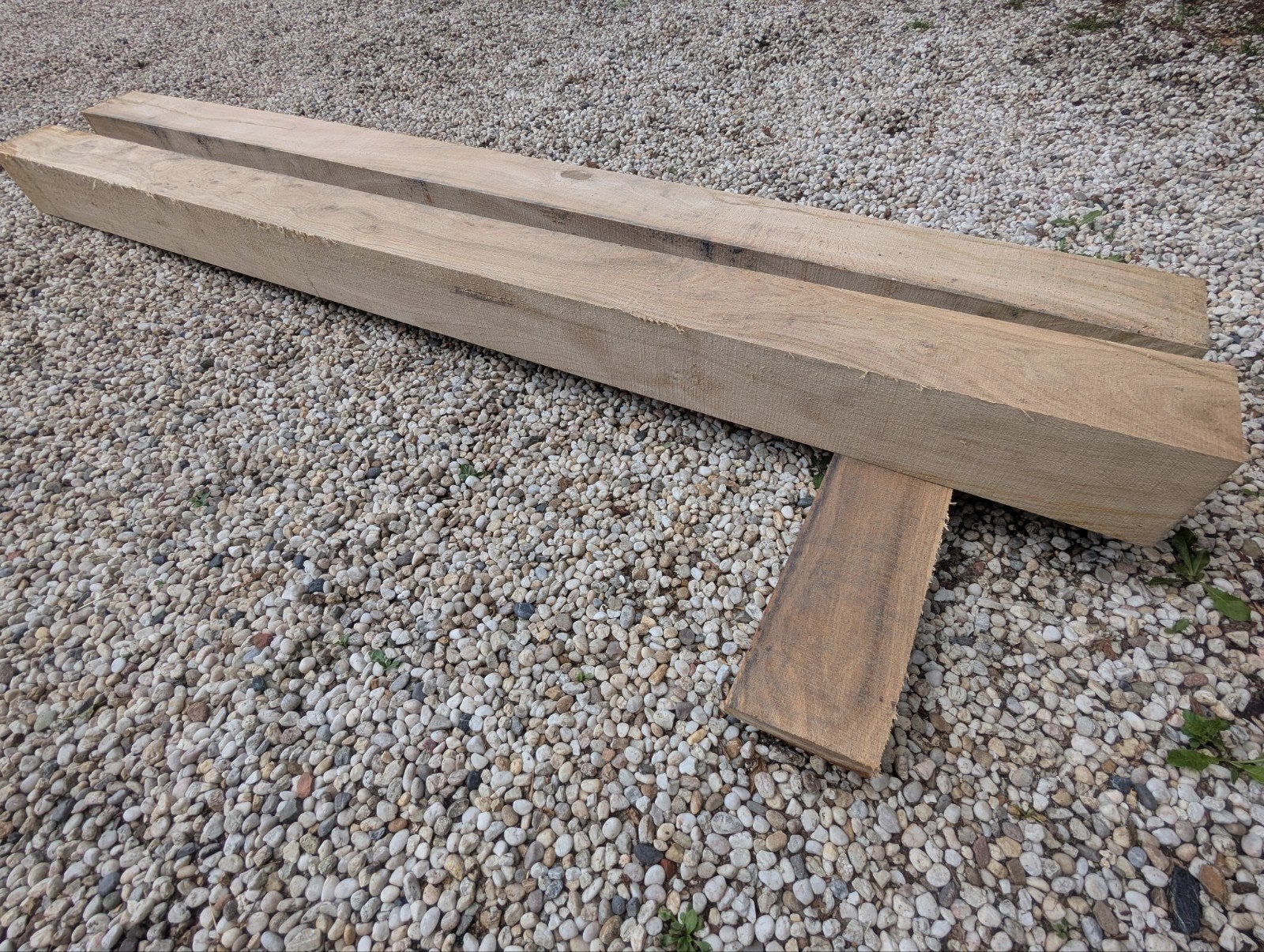 Eikenhout balken  gebinten, Doe-het-zelf en Verbouw, Ophalen, Eiken, Nieuw, 200 tot 250 cm