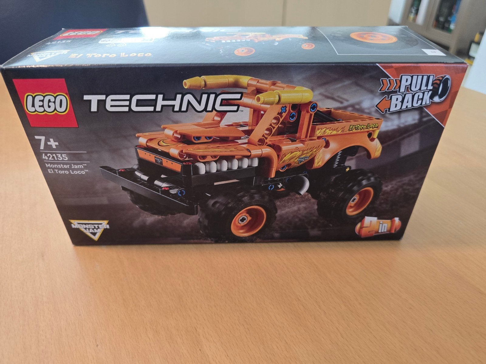 Lego 42135 Monster Jam El Toro Loco, Compleet, Gebruikt, Lego, Ophalen of Verzenden