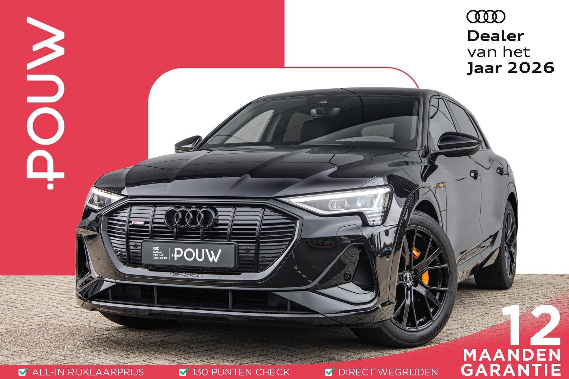 Audi e-tron 50 313pk quattro edition 71 kWh | SoH 98% | Acht