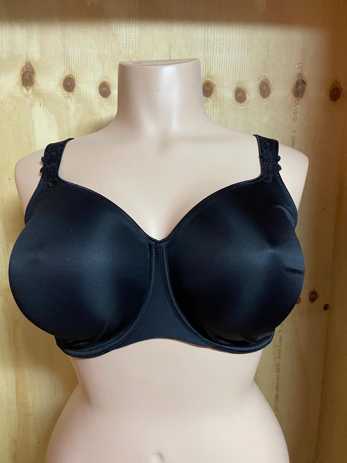 Rosa faia bh 70h en 75i  model grazia 5619, Verzenden, Zwart, BH