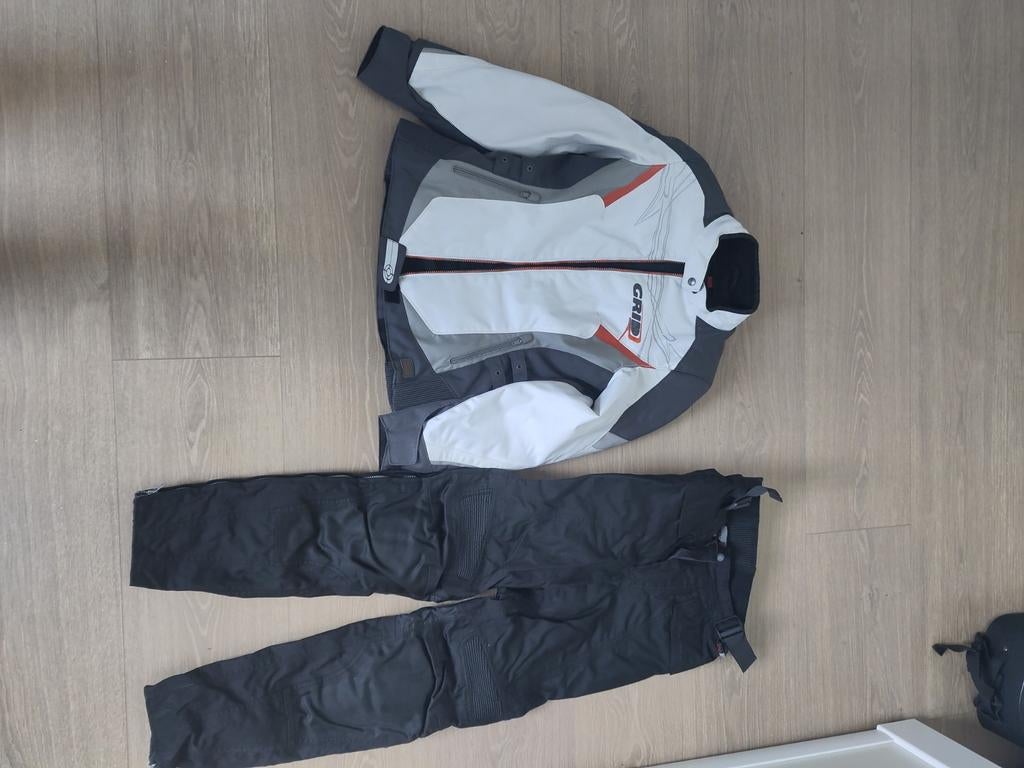 Motorpak dames: Grid jas mt M, Evolution broek mt XS, Ophalen of Verzenden, Tweedehands, Dames, Combipak