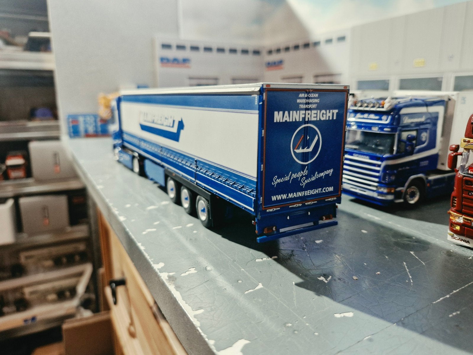 Daf XG + wsi van mainfreight, Ophalen of Verzenden, Zo goed als nieuw, Bus of Vrachtwagen, Wsi