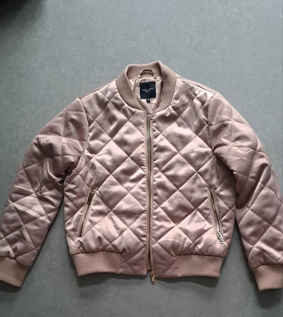 Gewatteerd bomber Jack new look maat S/M, New Look, Ophalen of Verzenden, Zo goed als nieuw, Roze