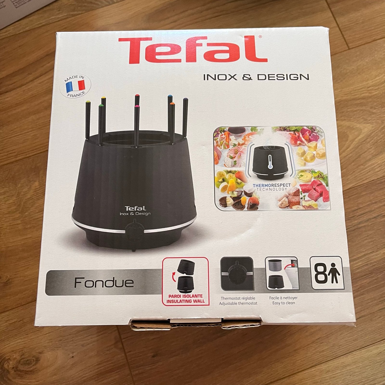 Tefal Inox & Design Fondue - Nieuw in doos, Ophalen of Verzenden, Nieuw